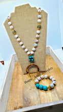 Load image into Gallery viewer, Touch of Turq necklace set
