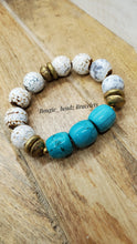 Load image into Gallery viewer, Touch of Turq necklace set
