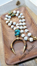 Load image into Gallery viewer, Touch of Turq necklace set
