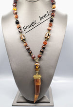 Load image into Gallery viewer, Brown Wooden Horn
