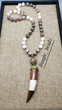 Load image into Gallery viewer, White Wooden Horn
