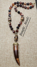 Load image into Gallery viewer, Brown Wooden Horn
