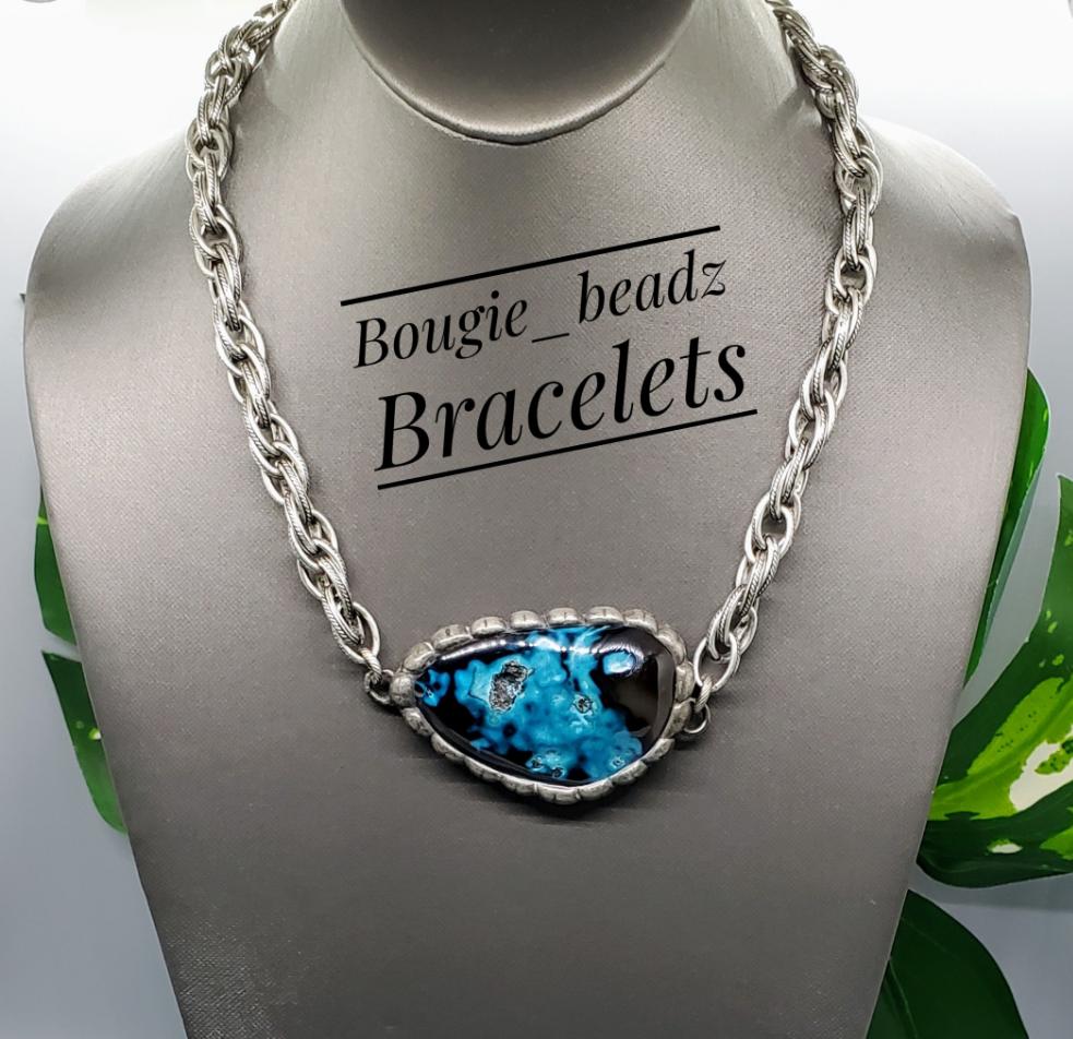 Agate Chain Necklace